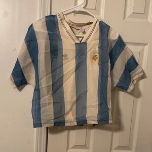 adidas Women’s Argentina Blue and White Jersey